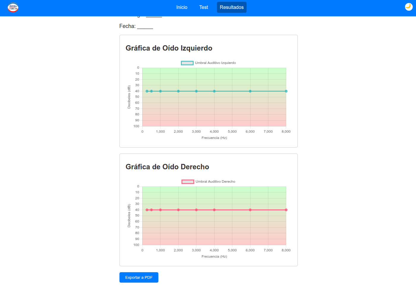Simulador Web de Audiometría 3