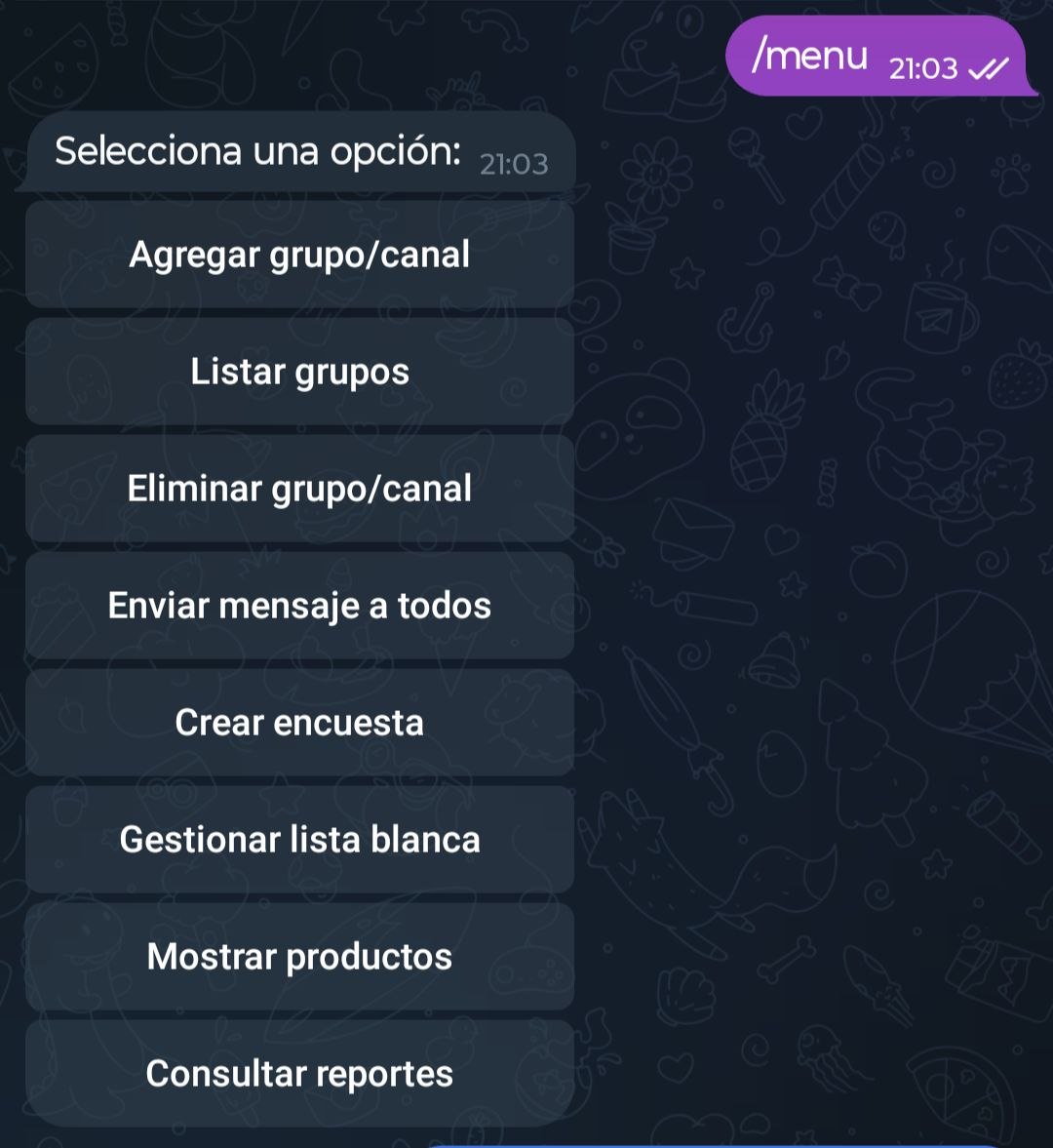 Sistema Automatizado de Gestión de Suscripciones para Telegram 2